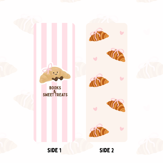 Books & Sweet Treats Bookmark - Double sided