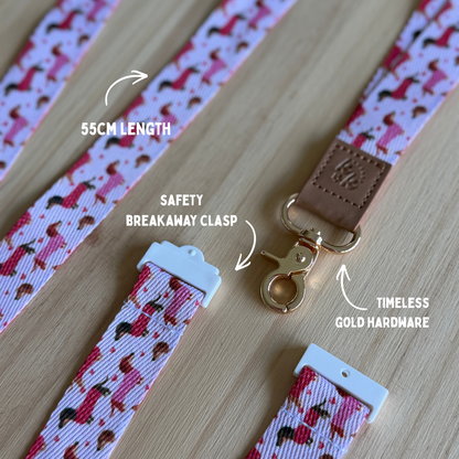 Sweetheart Dachshund Lanyard