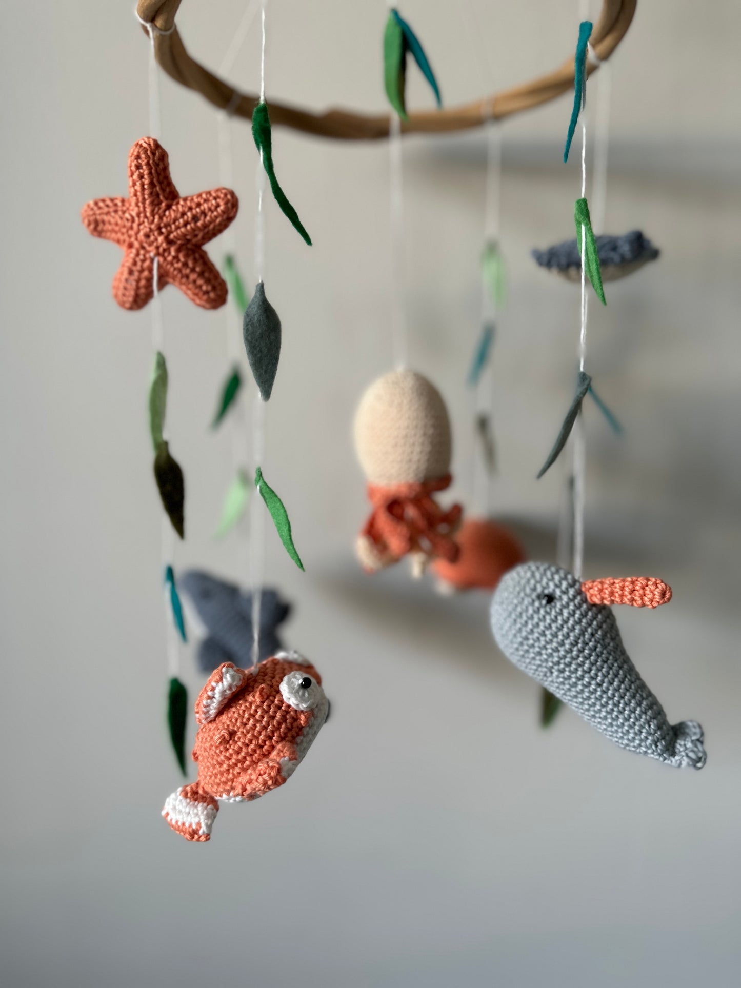 Under The Sea Amigurumi Mobile