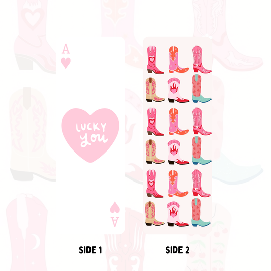 Lucky You Bookmark - Double sided