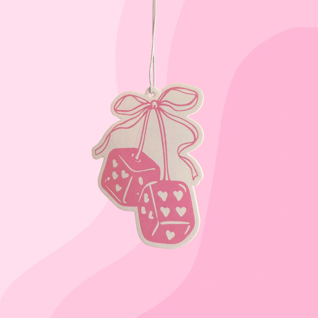 Cherry Dice Air Freshener