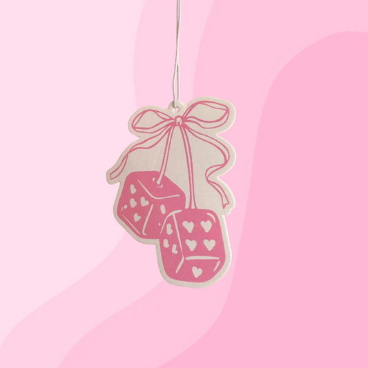 Cherry Dice Air Freshener