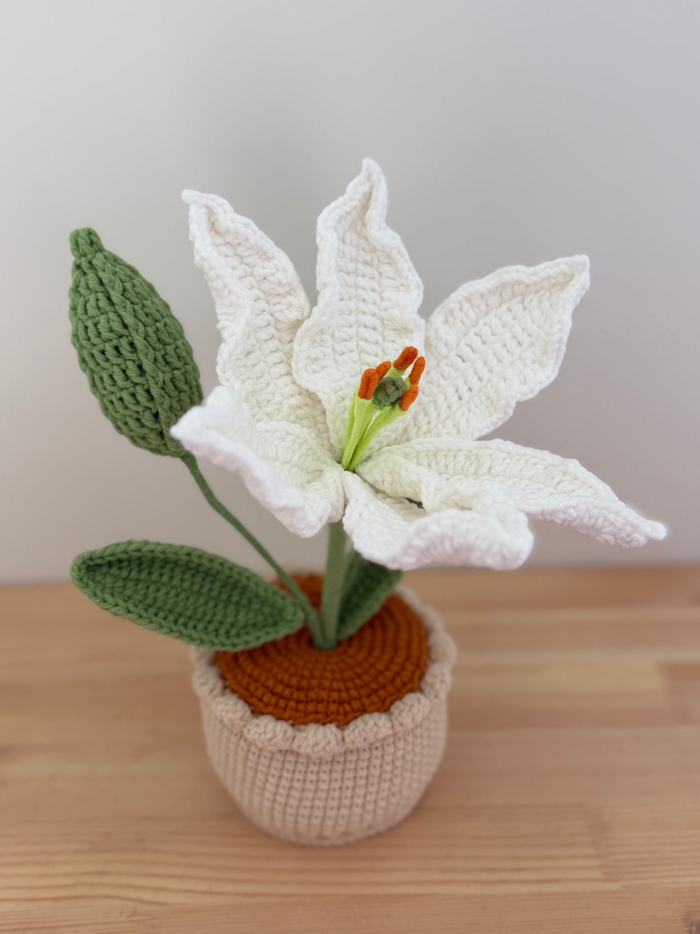 Oriental Lily Amigurumi