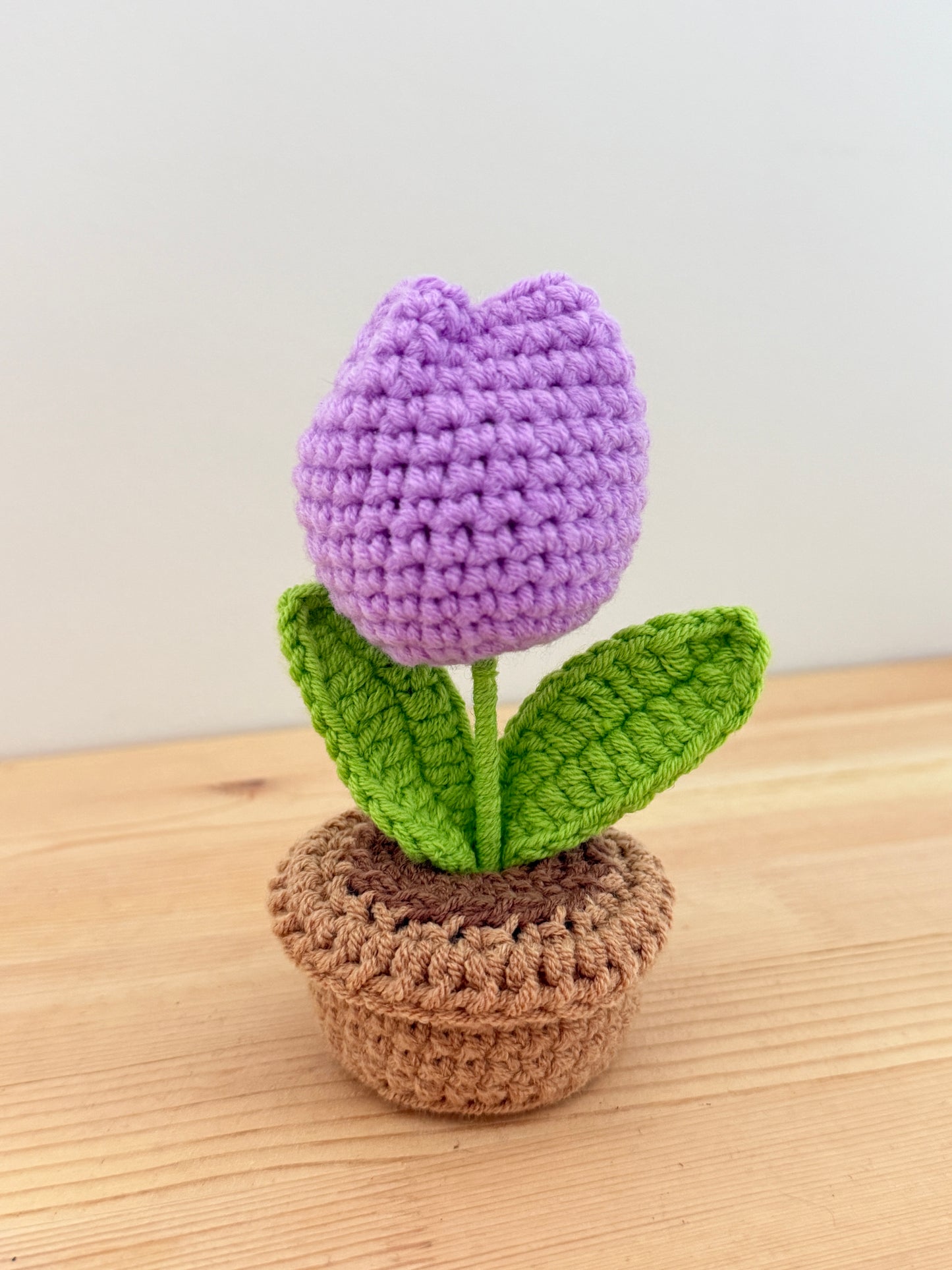 Purple Tulip Amigurumi