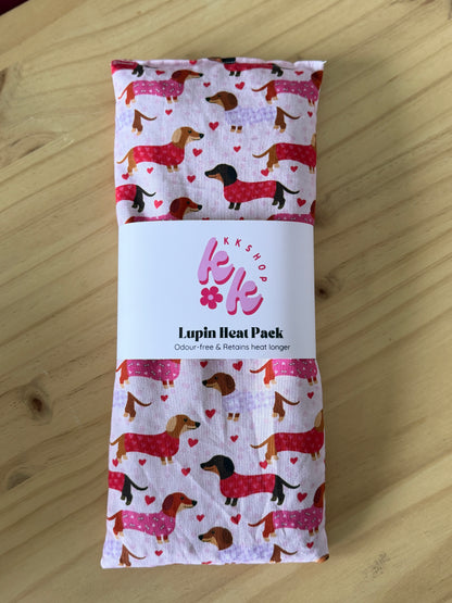 Sweetheart Dachshund Lupin Heatpack