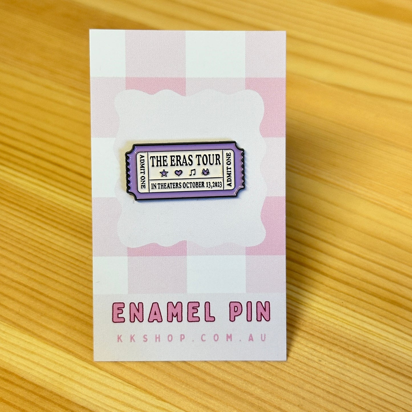 Era's Tour Enamel Pin