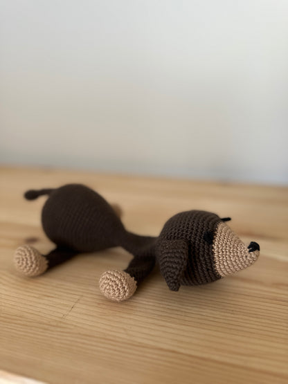 Puppy Crochet Doorstop