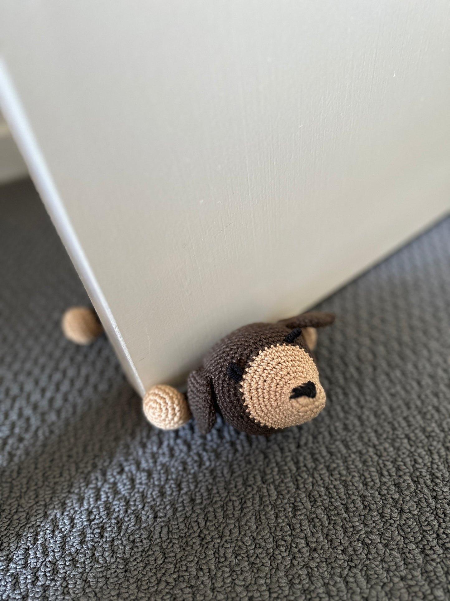 Puppy Crochet Doorstop