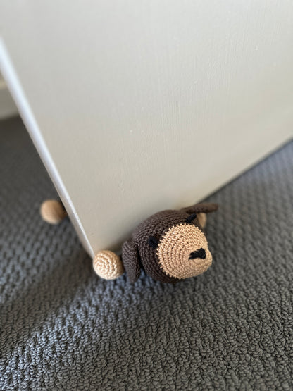 Puppy Crochet Doorstop