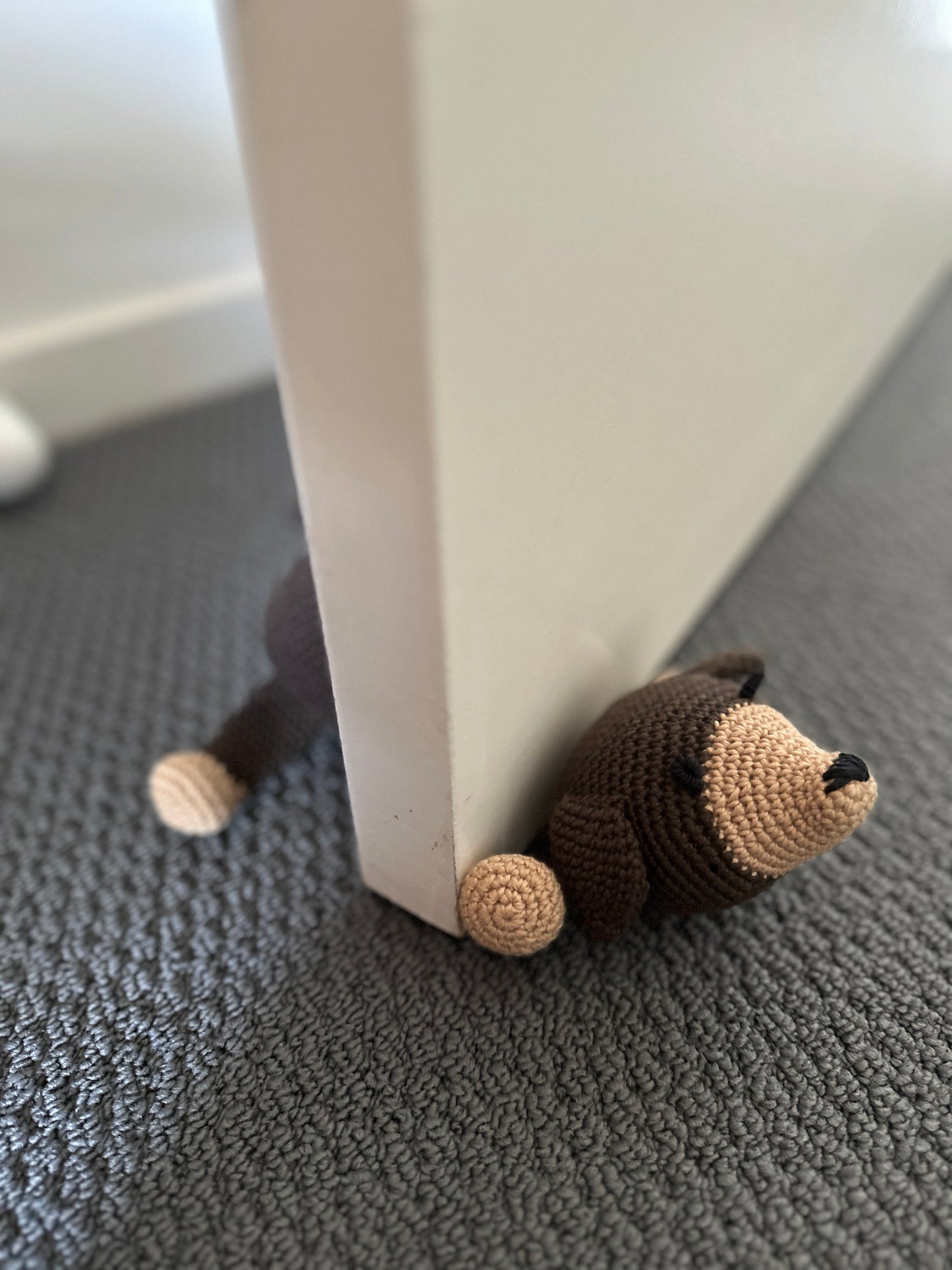 Puppy Crochet Doorstop