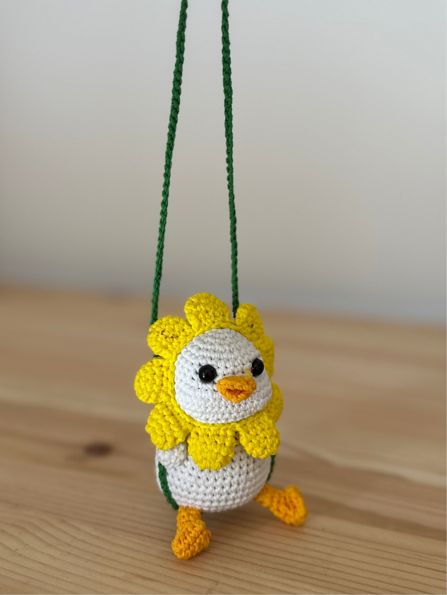 Duck on a Swing Amigurumi