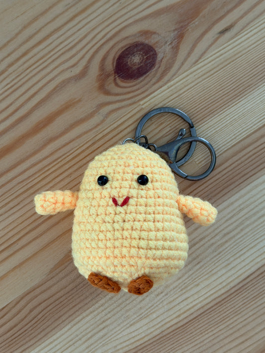Chick Amigurumi Keychain