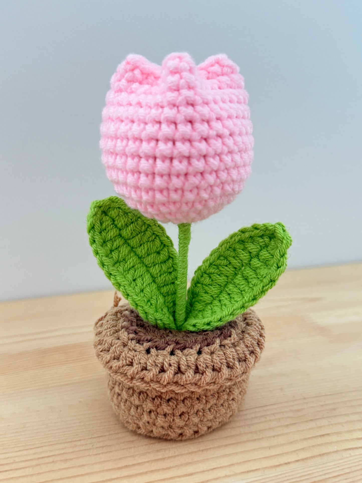 Pink Tulip Amigurumi