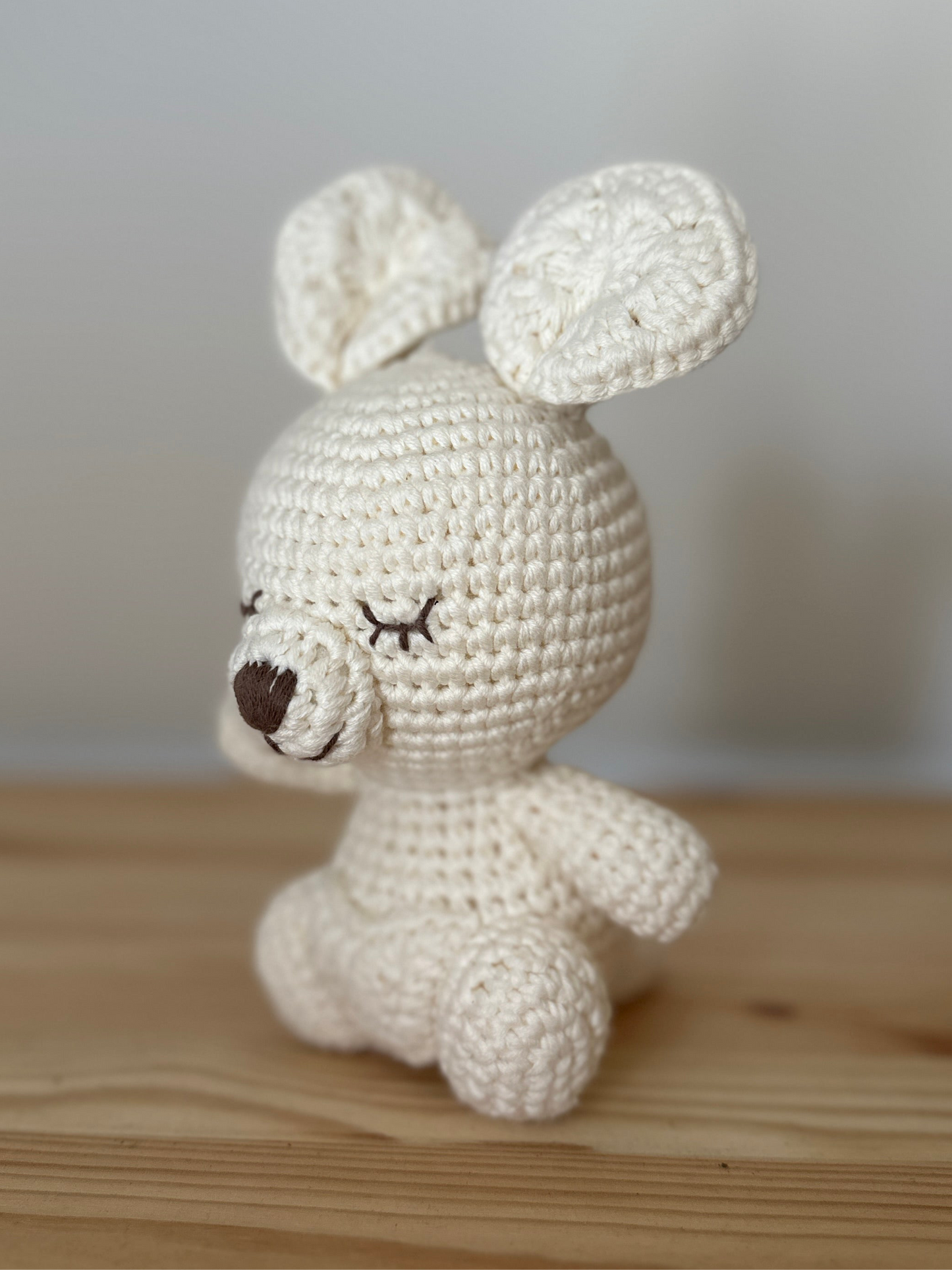White Kangaroo Amigurumi