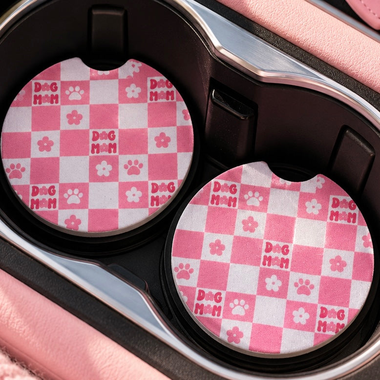Dog Mum Car Coasters