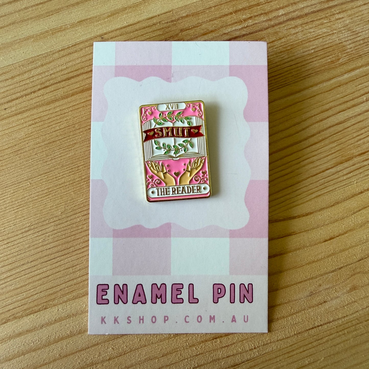 Smut Tarot Enamel Pin