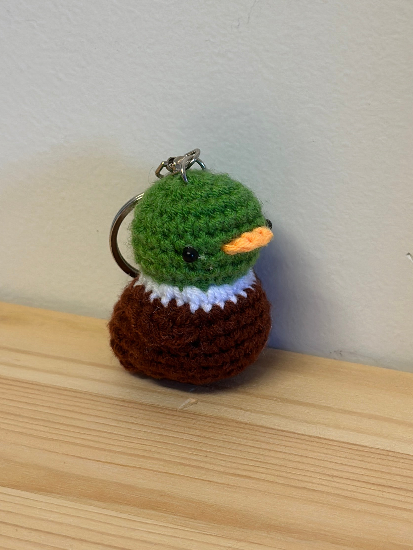 Puddle Duck Amigurumi Keychain