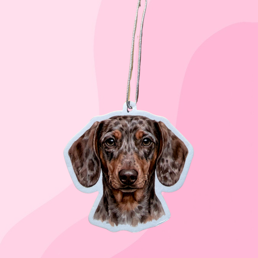 Dapple Dachshund Air Freshener
