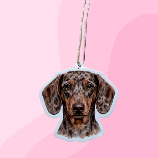 Dapple Dachshund Air Freshener