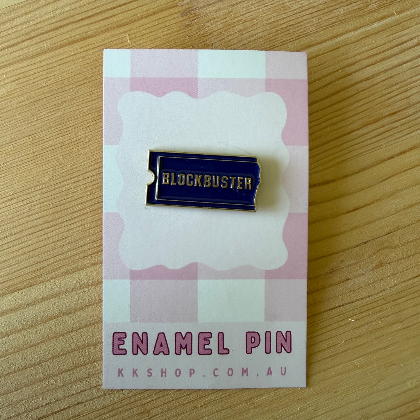 Blockbuster Enamel Pin