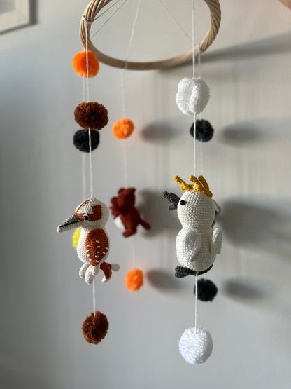 Aussie Animals Amigurumi Mobile
