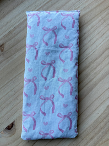 Pink Bow Lupin Heatpack