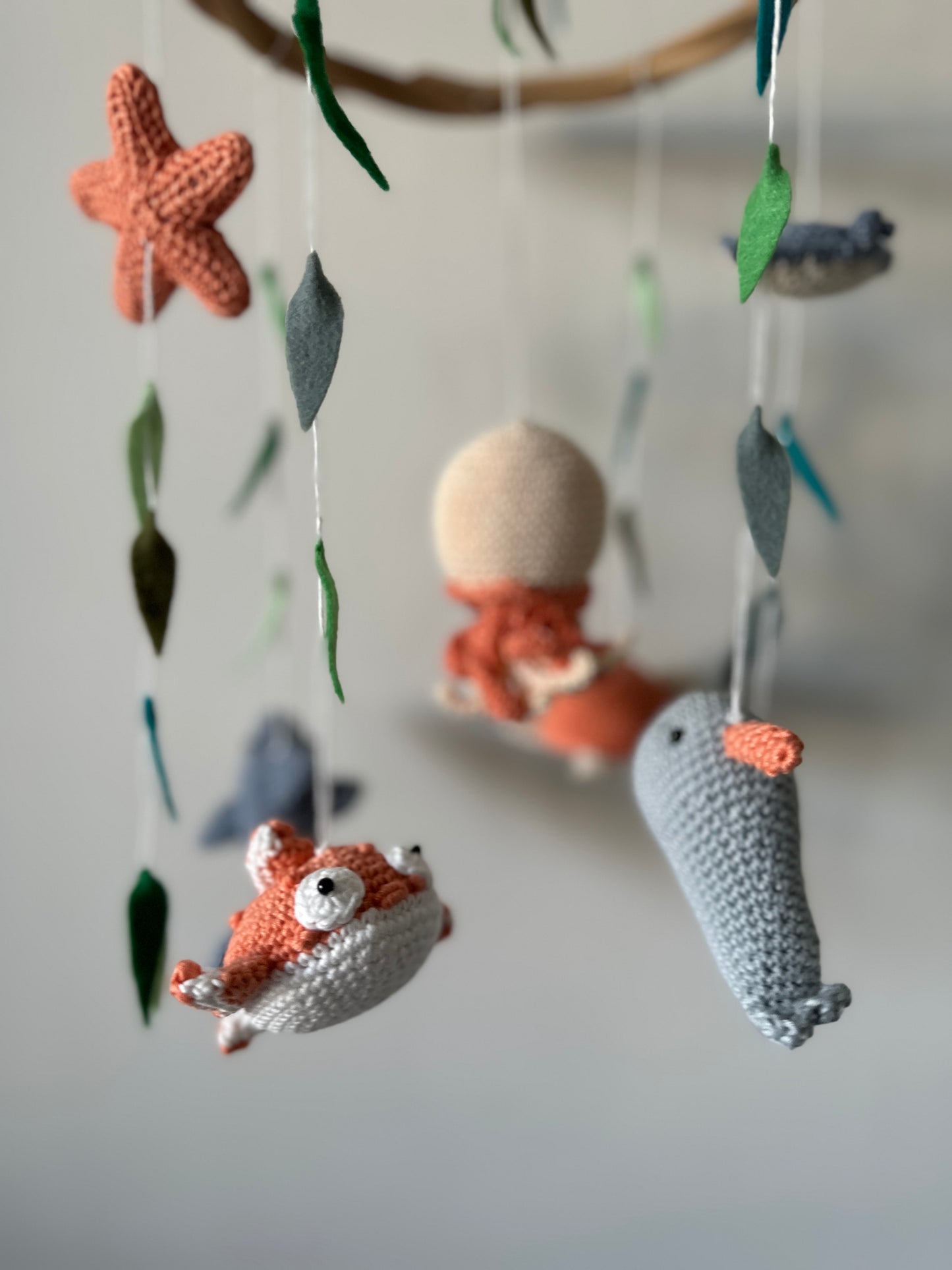Under The Sea Amigurumi Mobile