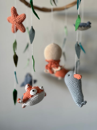 Under The Sea Amigurumi Mobile