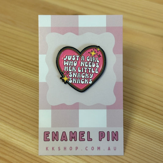 Snacky Snacks Enamel Pin