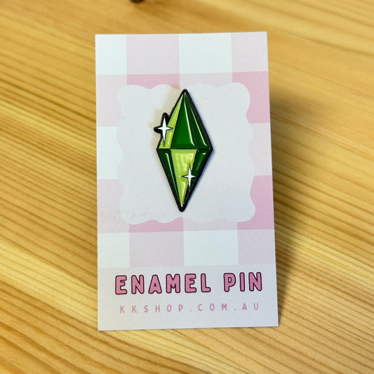 Sims Enamel Pin