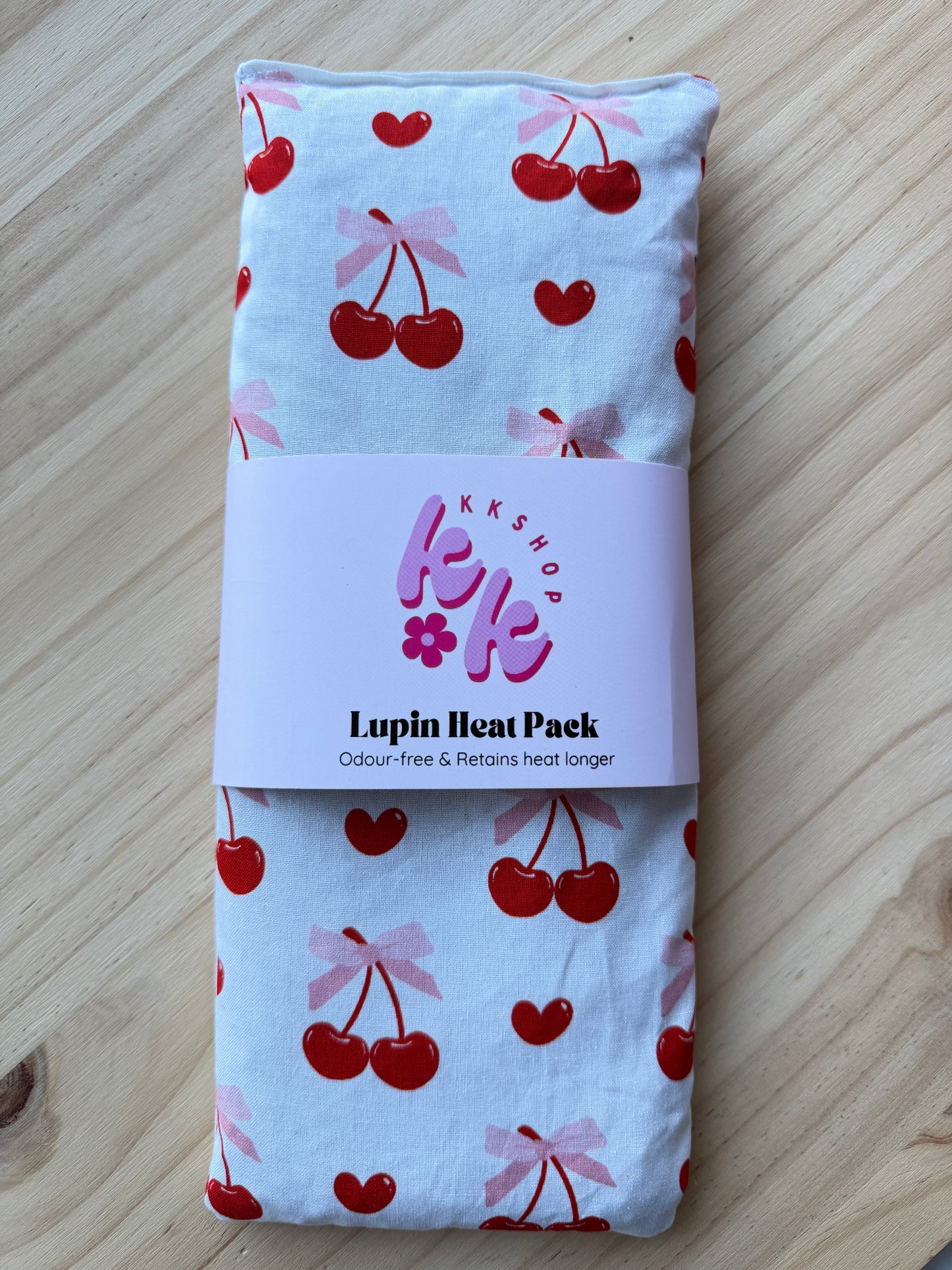 Cherry Bow Lupin Heatpack