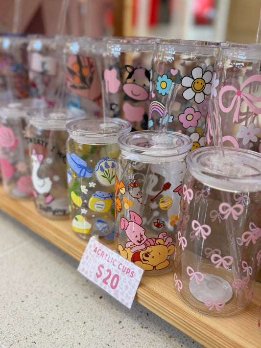 Acrylic Cup (Made to Order – 3–5 business days)