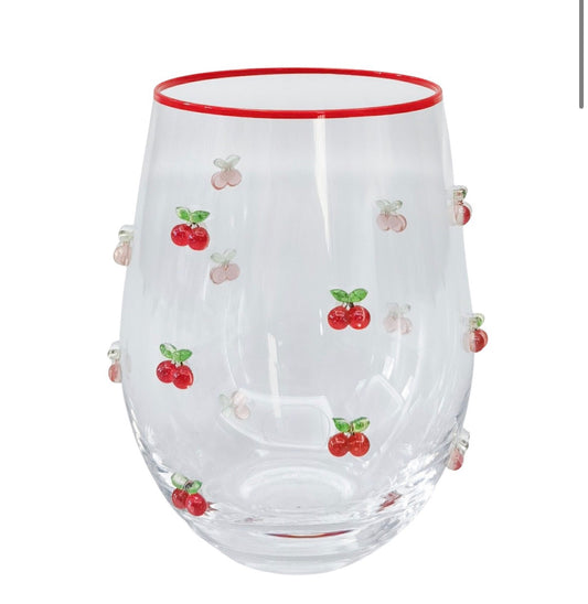 Cherry Icon Glass