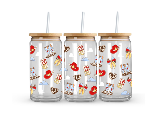 TS Glass Can Cup - 473ml