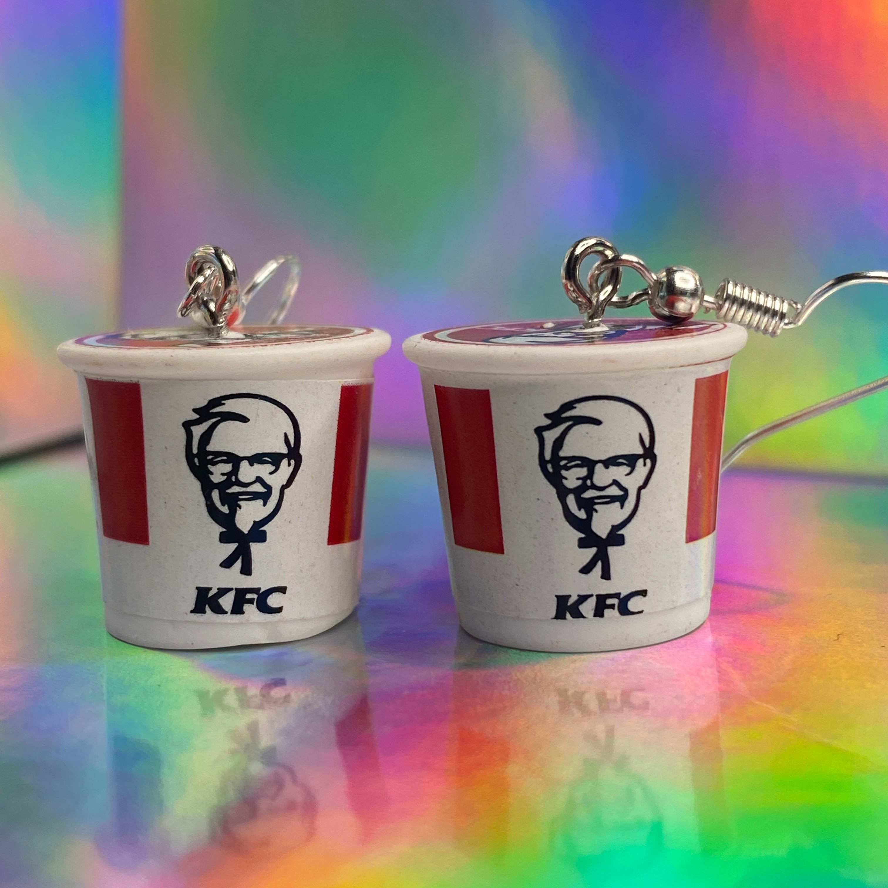 KFC Bucket Earrings – kkshop